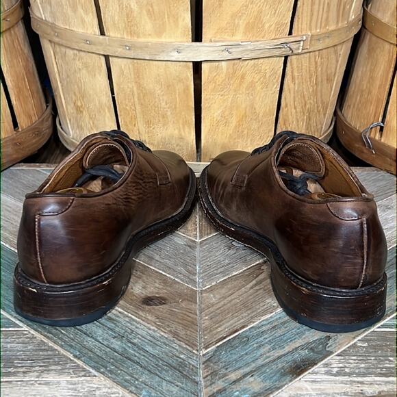 Frye Jones Burnished Brown Leather Lace-Up Derby Oxfords Shoes Mens Size 11 main image 11